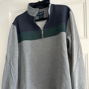 Gray vintage crew neck